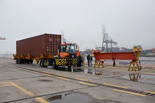 Baltic Container Terminal Open Day in Gdynia. — Stock Photo, Image