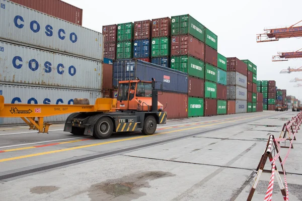 Baltic Container Terminal Open Day in Gdynia. — Stock Photo, Image