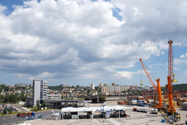 На поромі stena дух день відкритих дверей. — стокове фото