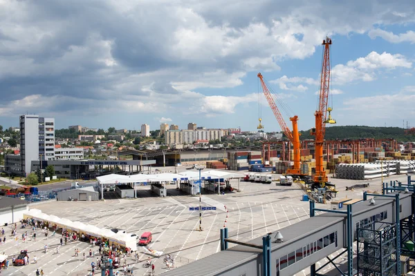 Otwarty dzień na prom stena spirit. — Zdjęcie stockowe