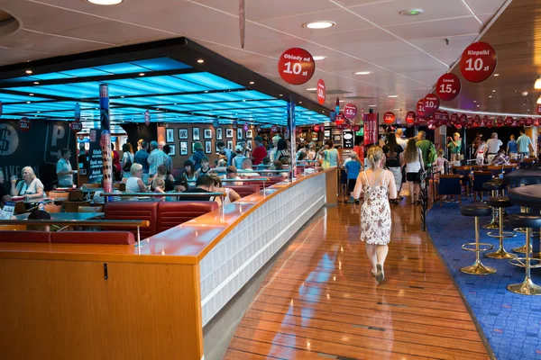 Open dag op de veerboot stena geest. — Stockfoto