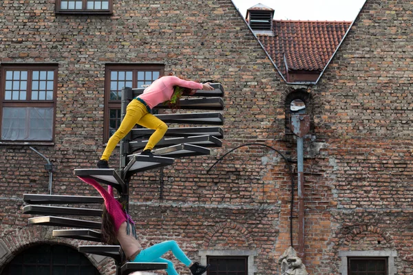 Gdansk feta straatfestival 2013. — Stockfoto