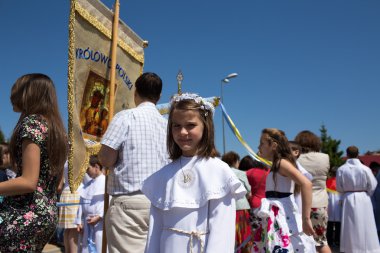 corpus christi gün dini alayı.