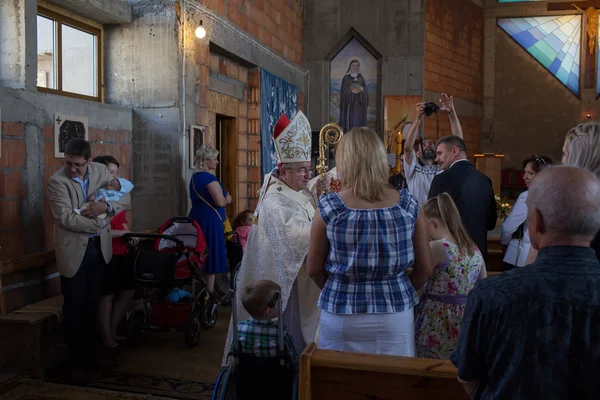 Invigningen av kyrkan. — Stockfoto