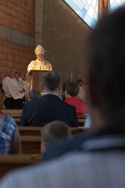 Invigningen av kyrkan. — Stockfoto