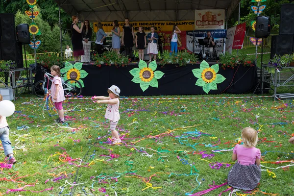 XV piknik rodzinny w parku orunia — Zdjęcie stockowe