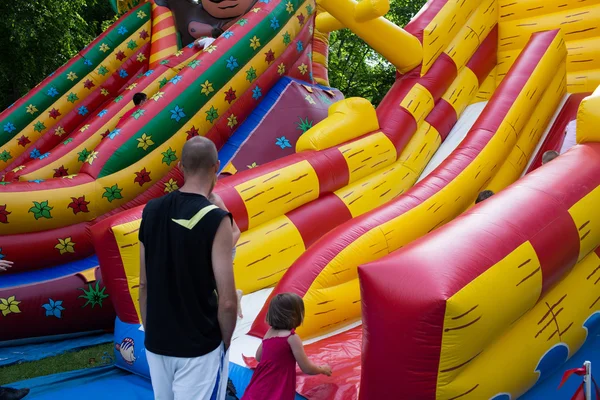 15 familj picknick i orunia park — Stockfoto