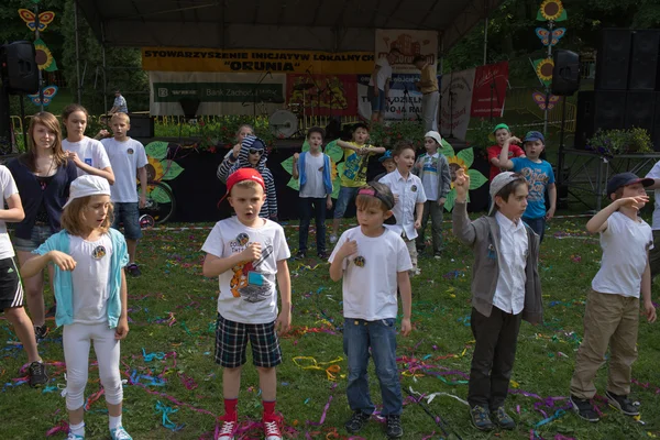 15th Family piquenique em Orunia Park — Fotografia de Stock