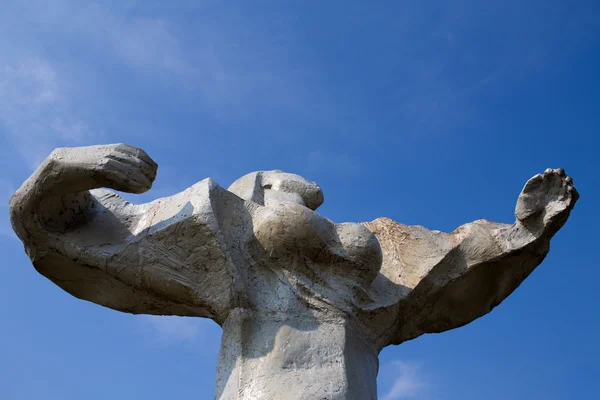 Monumento quelli che sono andati a orologio eterno . — Foto Stock