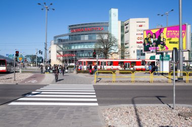 Baltık Galeri salonu çevresinde Gdansk wrzeszcz.