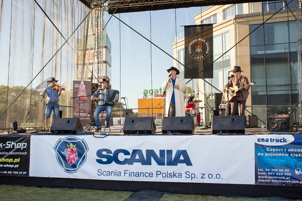 Signorina Scania. Concerto musica country . — Foto Stock