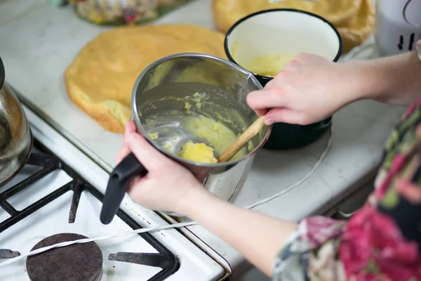 Pastel de Cárpatos . — Foto de Stock