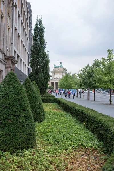 Brandenburgs port i Berlin. — Stockfoto