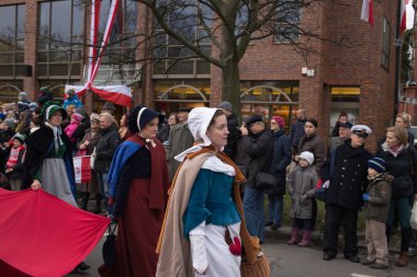 Bağımsızlık günü yürüyüşü.