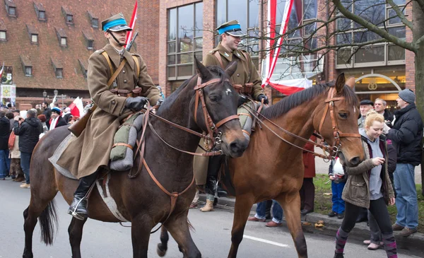 Independence day parade. — Stock Photo, Image