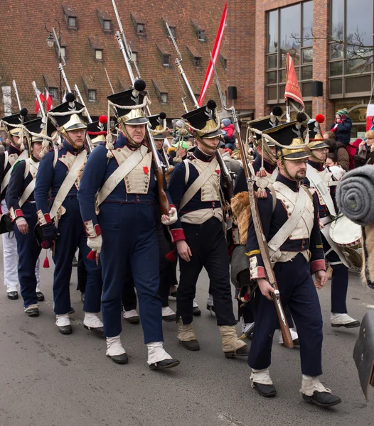 Independence day parade. — Stock Photo, Image