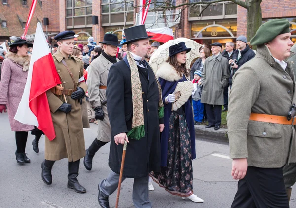 Den nezávislosti parade. — Stock fotografie