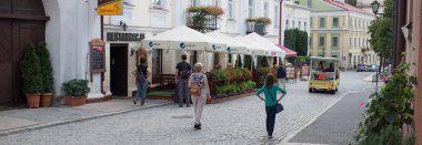 Sandomierz şehirde ziyaret.