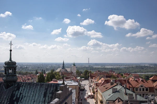 Roofs of Sandomierz. — Stock Photo, Image