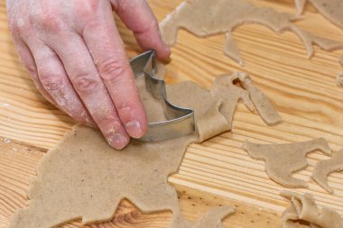 Hazırlık lezzetli Kurabiye.