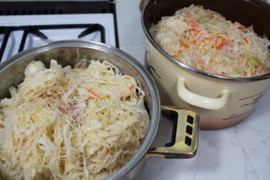 Bigos geleneksel Lehçe çanak.