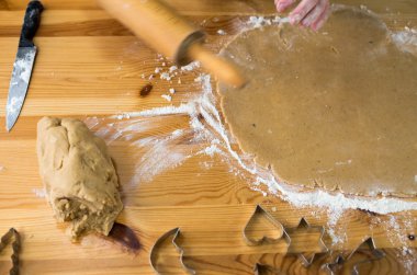 Hazırlık lezzetli Kurabiye.