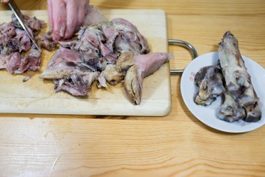 Bigos geleneksel Lehçe çanak.