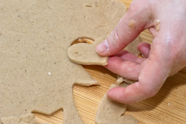 Příprava lahodných cookie. — Stock fotografie