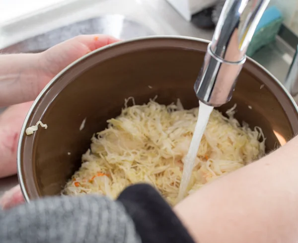 Bigos traditionele Poolse schotel. — Stockfoto