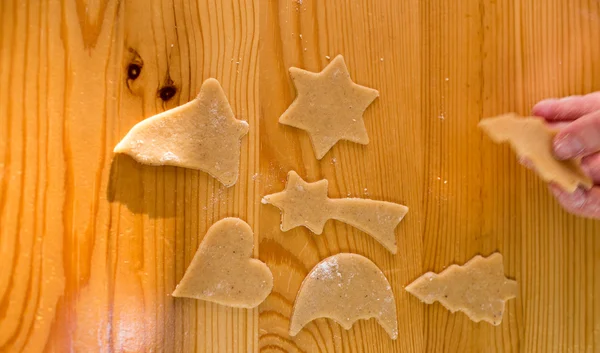 Příprava lahodných cookie. — Stock fotografie