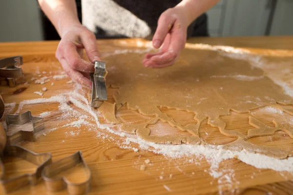 Preparación deliciosa galleta . — Foto de Stock