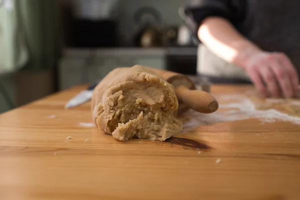 Příprava lahodných cookie. — Stock fotografie