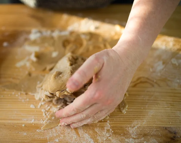 Preparación deliciosa galleta . — Foto de Stock