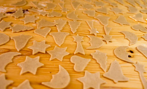 Příprava lahodných cookie. — Stock fotografie