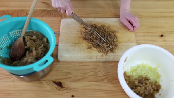 白菜饼干 — 图库视频影像