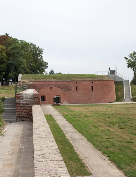 Stadsmuren in zamosc. — Stockfoto