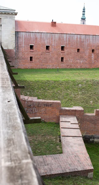 Murallas en Zamosc . — Foto de Stock