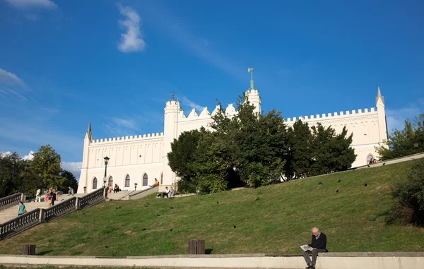 Gammel by, Lublin, Polen - Stock-foto