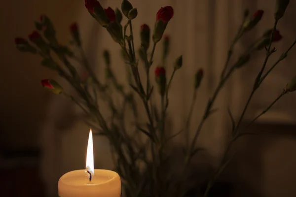 The candle. — Stock Photo, Image