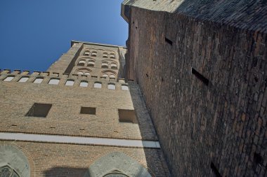 Dış Gdansk, Polonya eski Katedrali.