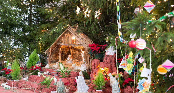 Christmas crib