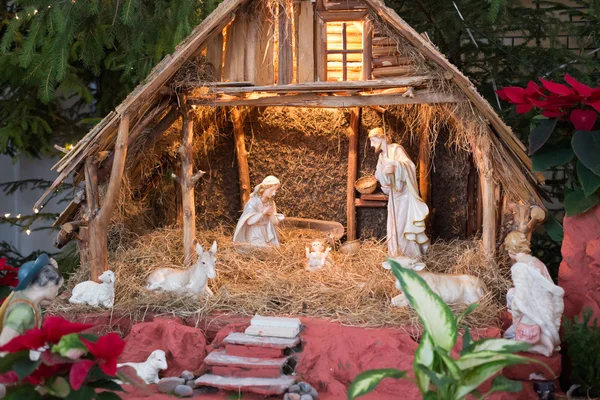 Cuna de Navidad — Foto de Stock