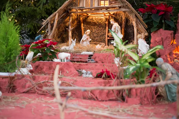 Kerstmis wieg — Stockfoto