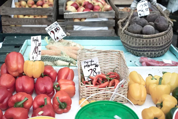 Market stall — Stock Photo, Image