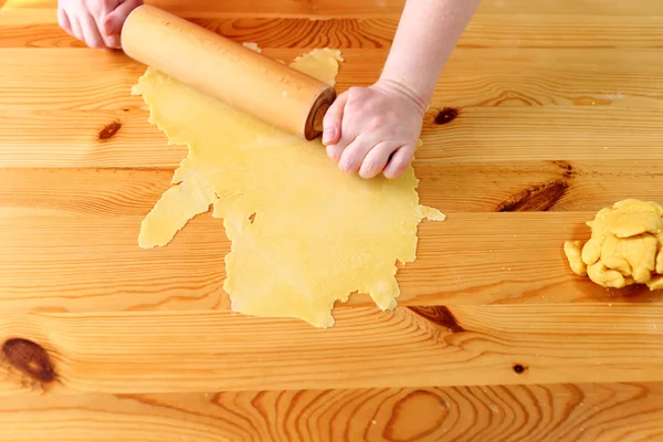 Pasteles crujientes llamados faworki . — Foto de Stock