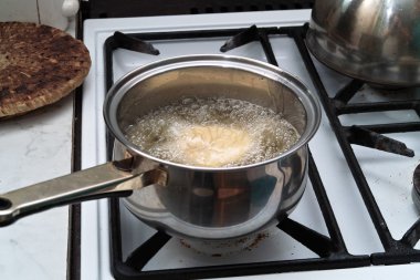 ev yapımı çörekler.