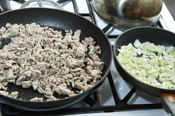 Carne picada . — Fotografia de Stock