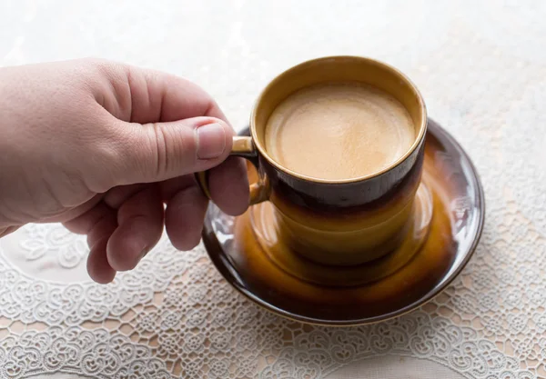 Kopje van koffie. — Stockfoto