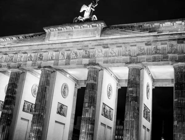 Braniborská brána v Berlíně. — Stock fotografie