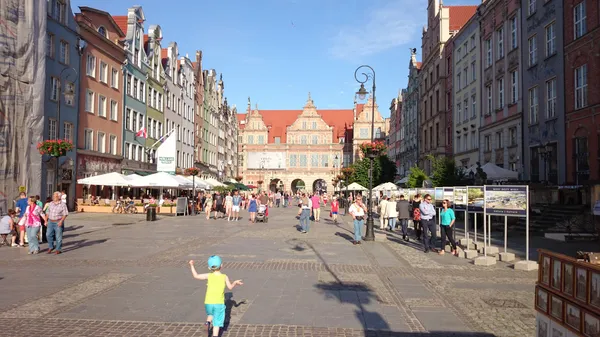 Vue sur Gdansk . — Photo